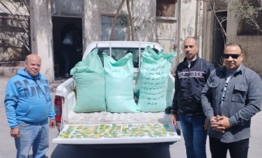 ضبط بطاقات تموينية داخل احد المخابز بالإسكندرية