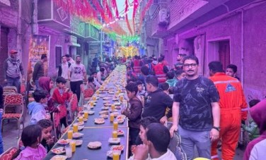 رابطة شباب نجع سعيد.. مائدة إفطار ل 5000 صائم 