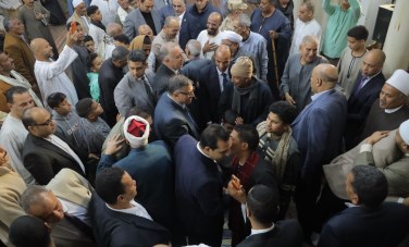 صلاة عيد الفطر المبارك داخل مسجد سيدى عبدالرحيم القنائى 