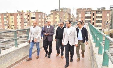 مشروع ربط شرق وغرب المدينة عبر السكة الحديد بأسيوط