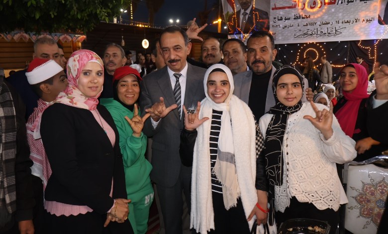 اللواء طارق راشد في إفطار ذوي الهمم 