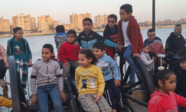 فرحة أطفال سوهاج بشهر رمضان 