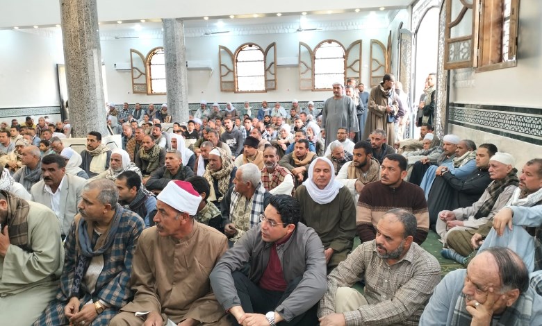 افتتاح مسجد آل الحاجر بمركز جهينة