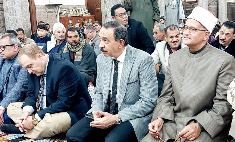 محافظ سوهاج يشهد احتفال ليلة القدر