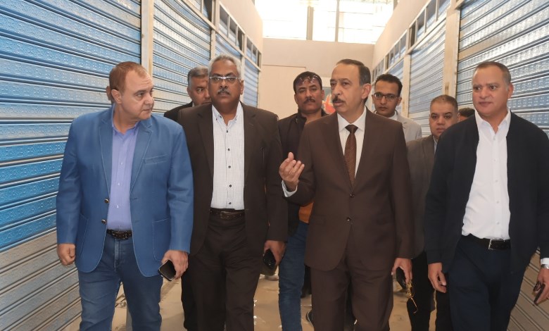 محافظ سوهاج يتفقد سوق السمك وسوق ناصر الحضري 
