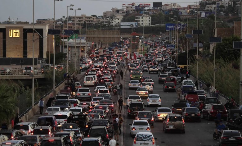 نزوح جنوب لبنان