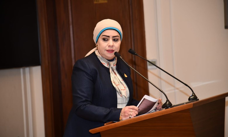  النائبة جيهان شاهين