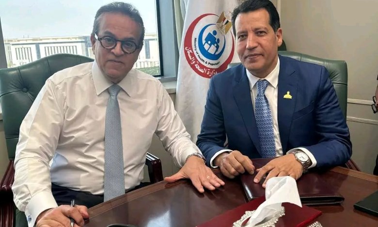 النائب هشام الحسيني، عضو مجلس الشيوخ عن حزب مستقبل وطن بمحافظة القليوبية