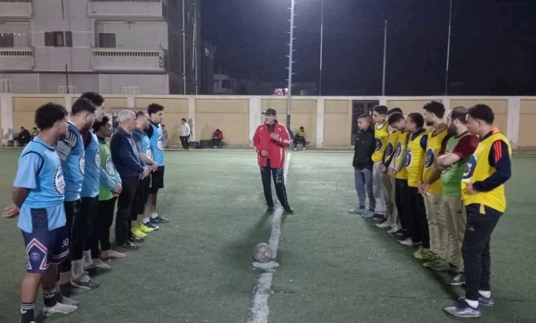 جانب من المباراة 