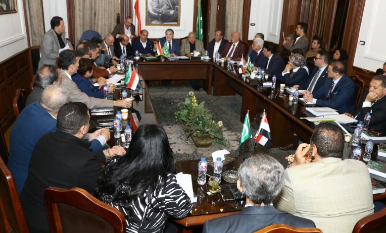 اجتماع حزب الوفد
