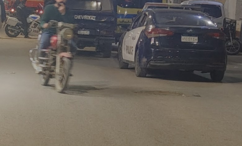 إخماد حريق 