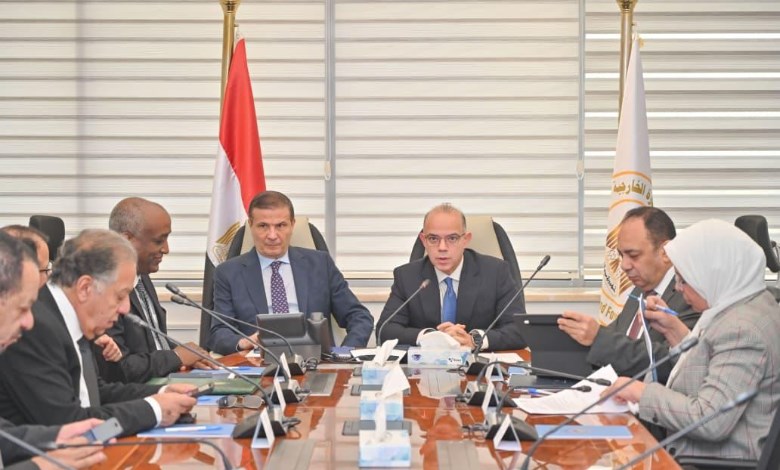 اجتماع وزيرا الاستثمار والزراعة