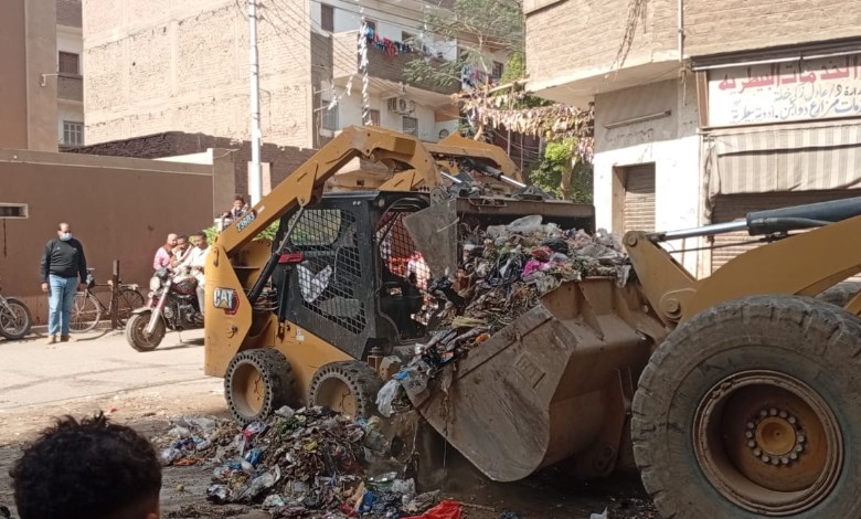 حملة نظافه بمنفلوط 