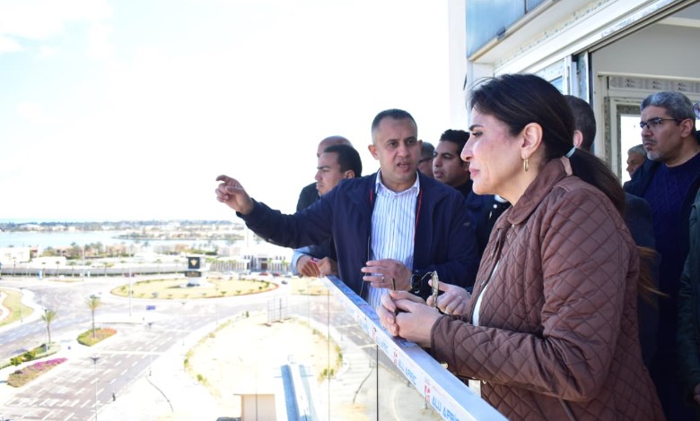 وزيرة الإسكان تتفقد مشروعات مارينا 