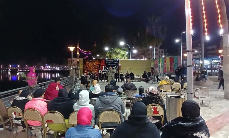 حديقة بنت الشاطئ بدمياط 