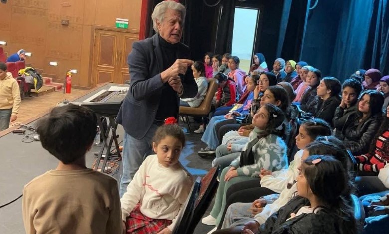 تدريبات “كورال وأوركسترا مصر الوطني” 