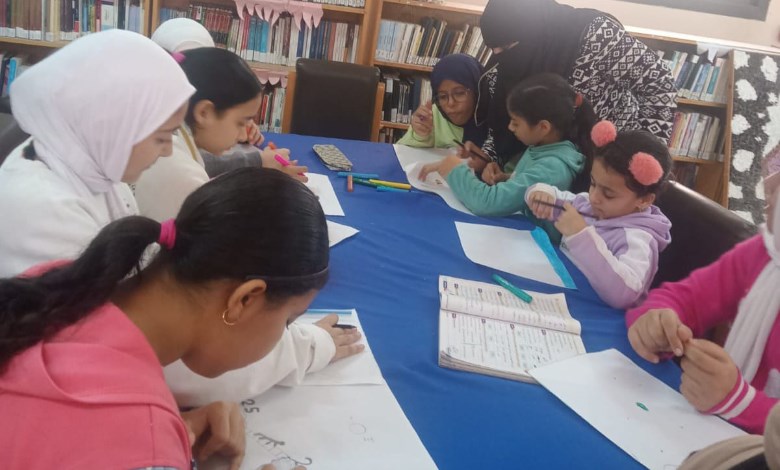 فعاليات العيد أحلى بمركز شباب حي السلام بأسيوط
