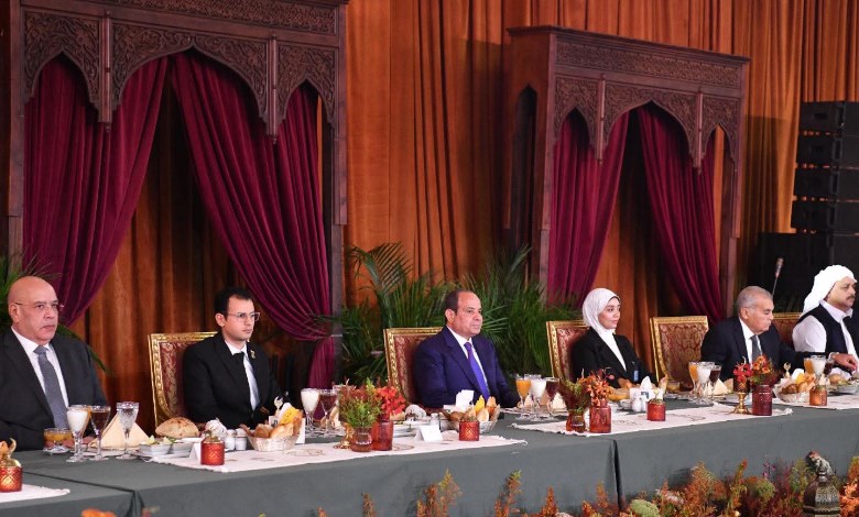 حفل إفطار الأسرة المصرية 