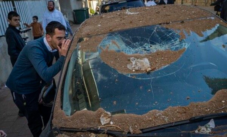 أثار الصواريخ الإيرانية 