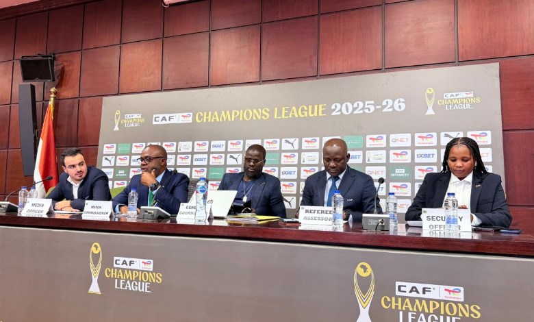 الاجتماع الفني لمباراة بيراميدز والجيش الملكي