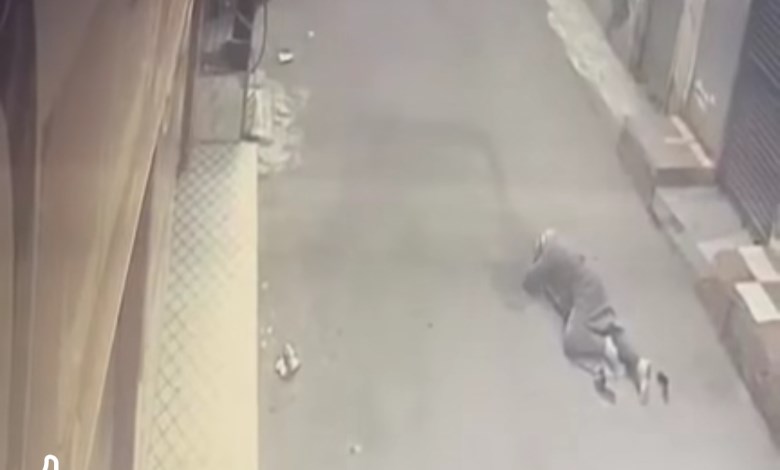 صورة من موقع الحادث 