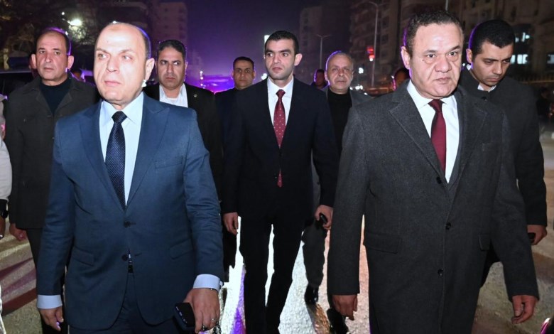 محافظ الغربية ومدير الأمن