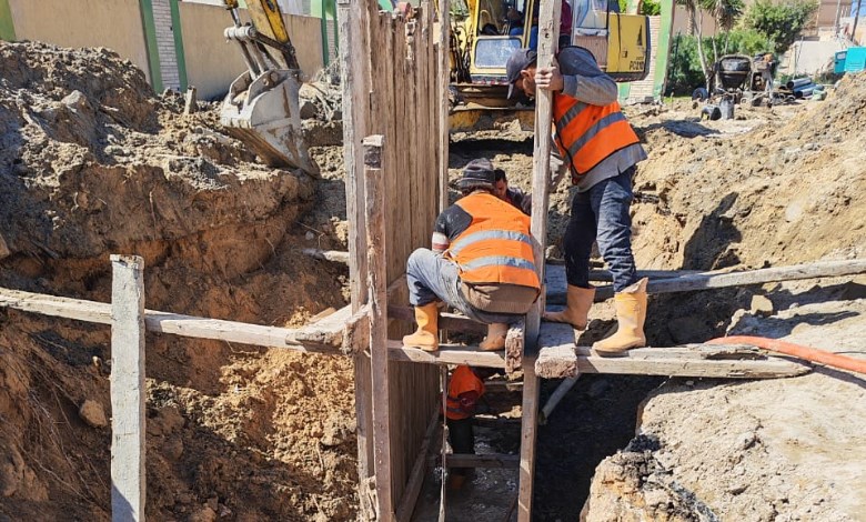 مشروعات الصرف الصحي بالإسكندرية