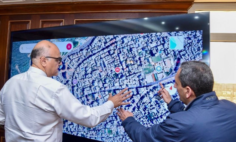 محافظ الإسكندرية وممثلي وزارة النقل