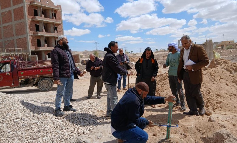 وصلات المياه غير القانونية 