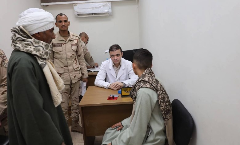 جامعة قنا تجرى الكشف الطبي على ذوى الهمم