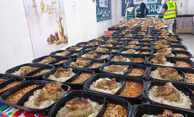 مصر الخير: تجهيز وتوزيع 150 ألف وجبة إفطار وسحور للأسر الأولى بالرعاية خلال شهر رمضان