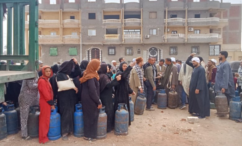 أزمة أسطوانة البوتوجاز في أسيوط