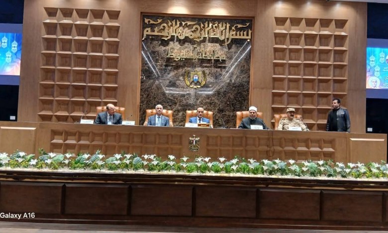 محافظ أسيوط يشهد احتفالية ليلة القدر
