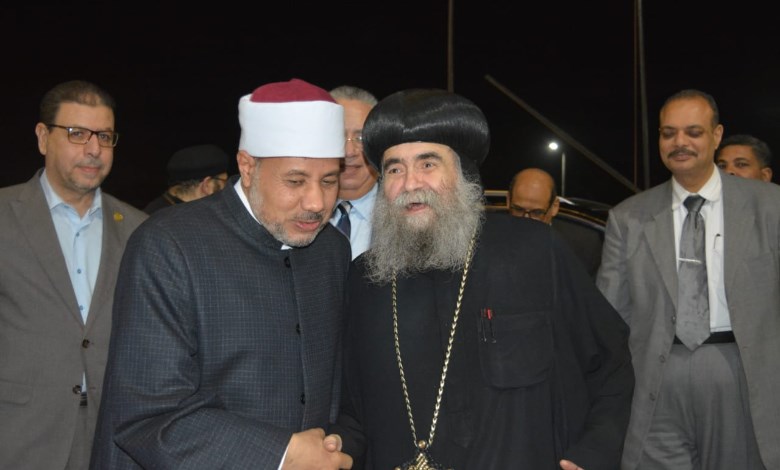 نائب رئيس جامعة الأزهر والأنبا يوأنس