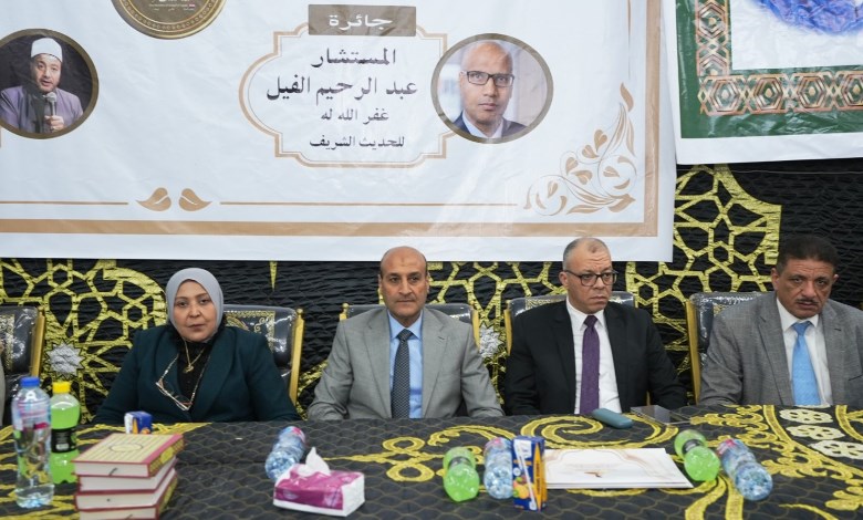 محافظ أسيوط يشهد تكريم حفظة القرآن الكريم  