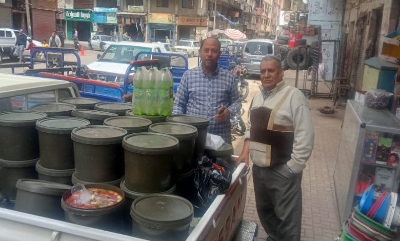 ضبط 630 كيلوا مخلل مجهول المصدر