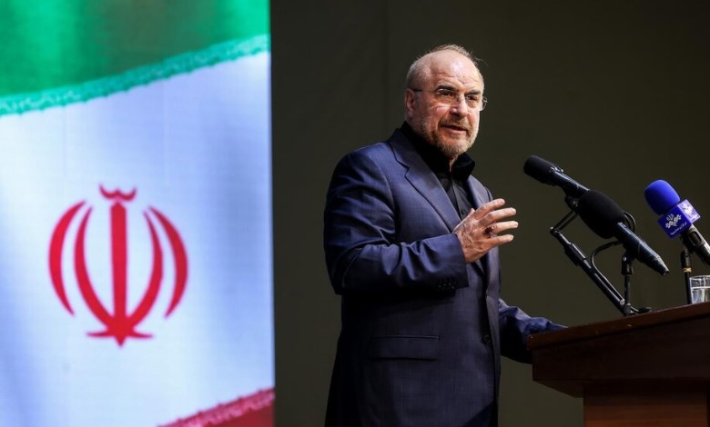 رئيس البرلمان الإيراني، محمد باقر قاليباف