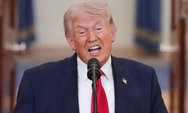 الرئيس الأمريكي، دونالد ترامب