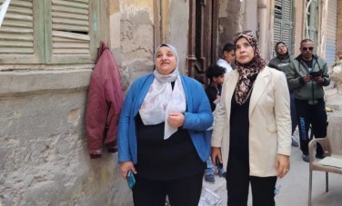رئيس حي غرب _المهندسة زينب السيد