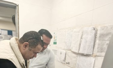 الطب العلاجي يواصل جولاته المفاجئة بمستشفى سوهاج العام 