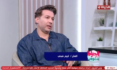 الفنان كريم صبحي 