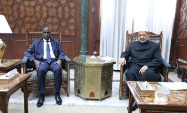 الإمام الأكبر وسفير مالي