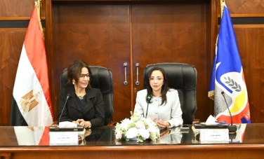 وزيرة الثقافة ومحافظ البحيرة 
