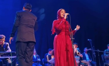 فرقة غزل المحلة للموسيقى العربية على مسرح 23 يوليو بمدينة المحلة الكبرى 