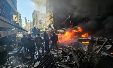 آثار القصف على لبنان