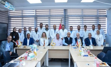زيارة محافظ الإسكندرية لمستشفى نيل الأمل