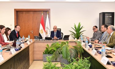 وزير الري يستقبل سفير أسبانيا بالقاهرة 