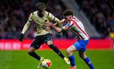 برشلونة وأتلتيكو مدريد 