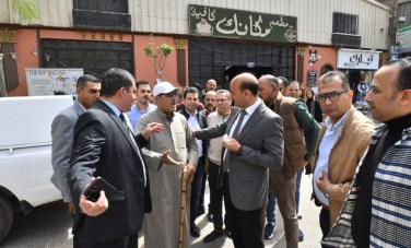 محافظ أسيوط يتفقد مشروعات خدمية بالقوصية  