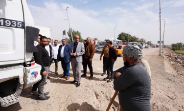 محافظ أسيوط يتفقد أعمال تطوير وانشاء محور ربط